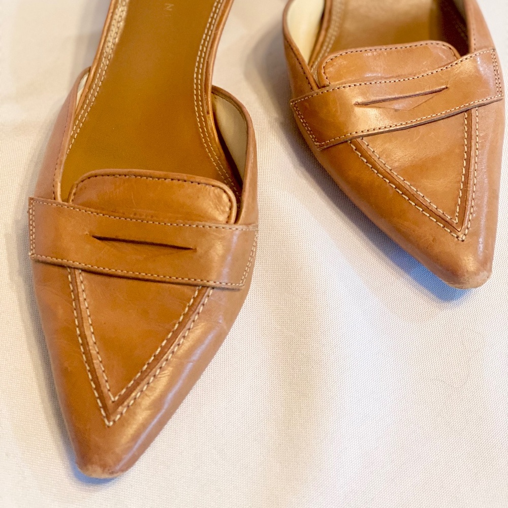 Antonio Melani Camel Kitten Heel